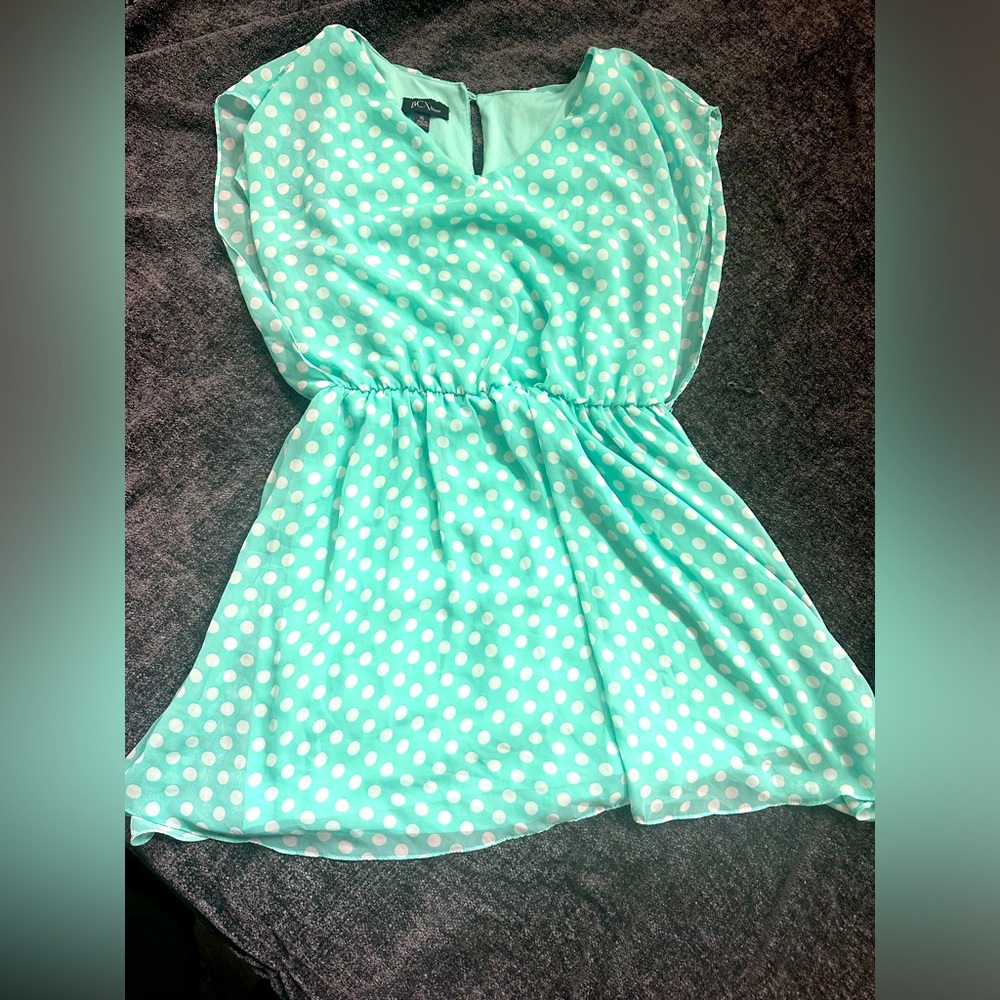 BCX cupped sleeved mini dress